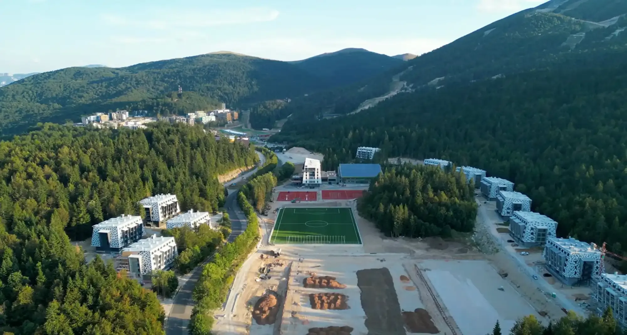The expanding resort infrastructure of Bjelašnica mountain in 2025