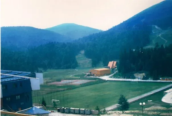 The Bjelašnica Olympic Press Center and sports facilities in 1984